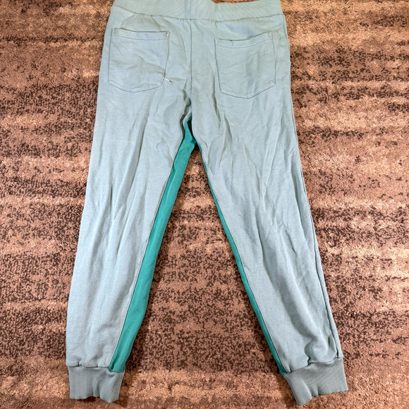 True Religion Men's L Green Blue Mint Color Block Jogger Pants - Picture 6 of 12